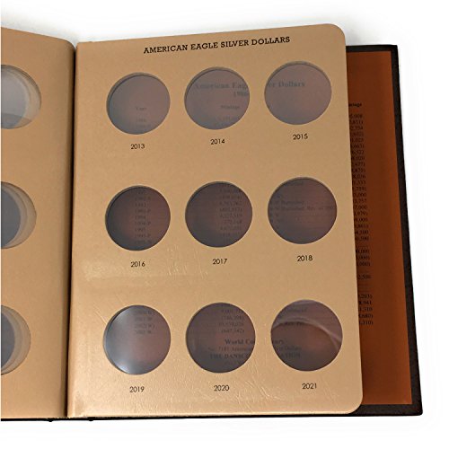 Dansco Us American Silver Eagle Coin Album 1986 To Date #7181 #TOP6