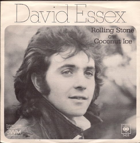 David Essex Rolling Stone / Coconut Ice UK 45 7" single +Picture Sleeve