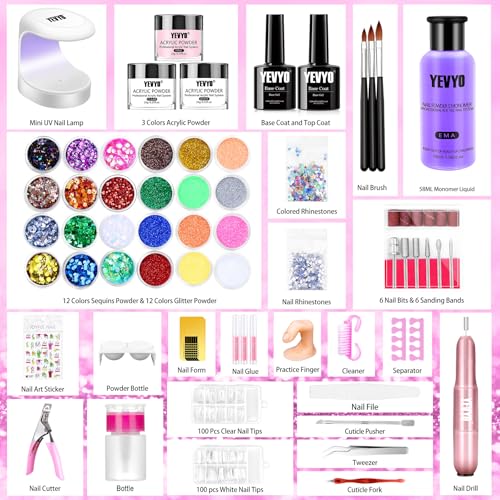 Kit Acrílico para Uñas con Taladro para Principiantes miniatura 2