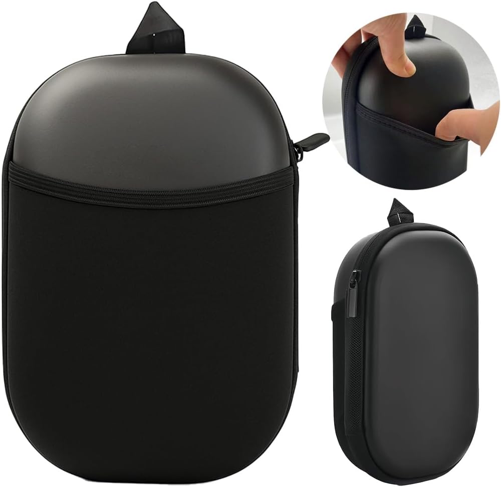 Professional Hard Headphones Case for Bose QC45, QC35 II, QC35, QC25, QC15 & Ultra Gaming Headset, Compact Protective Shell with Cable Storage & Accessory Compartment – Black - Image 4