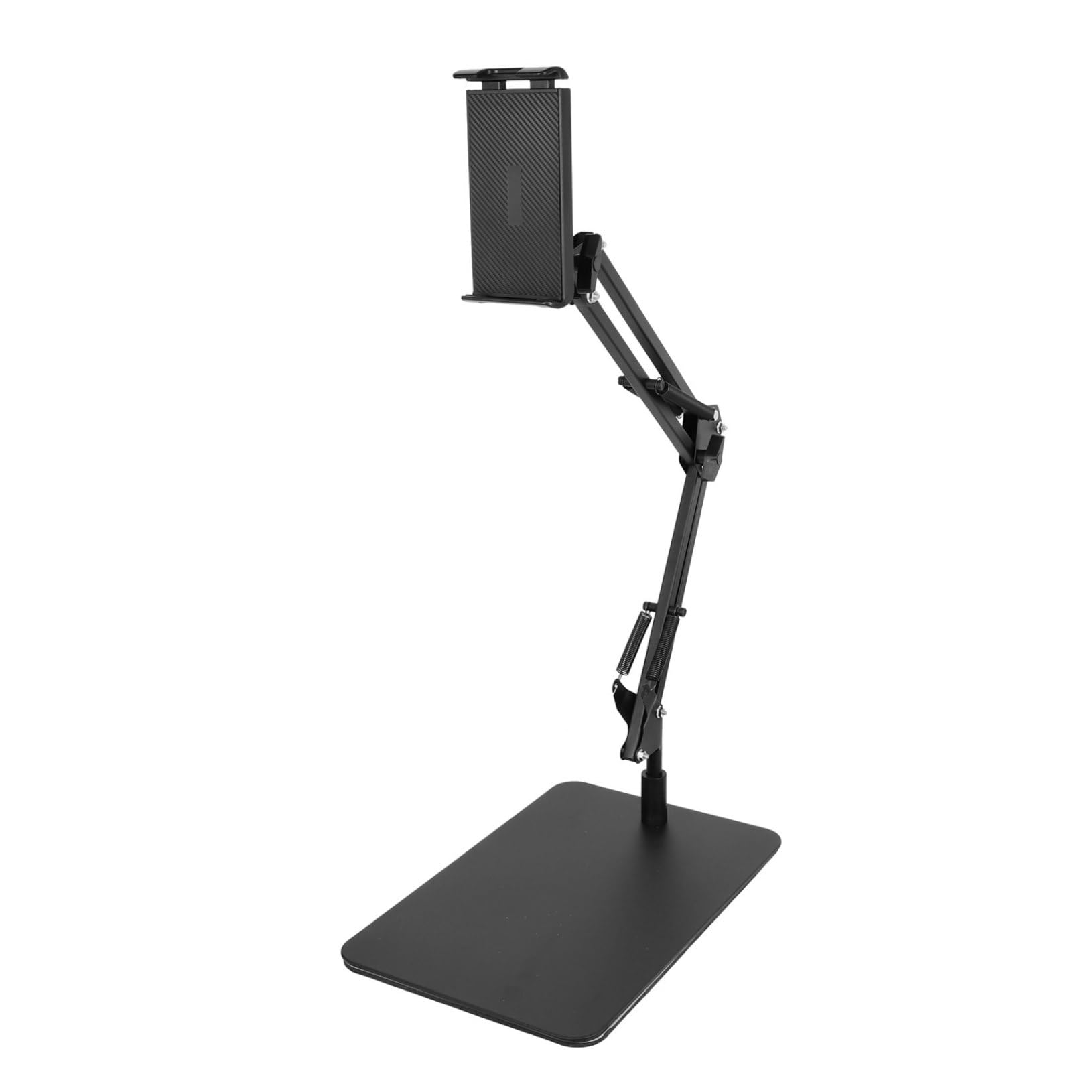 Soporte de Teléfono Ajustable para Escritorio Soporte Práctico para Móviles y Tablets Ergonómico Compatible con Dispositivos Móviles Color Negrono