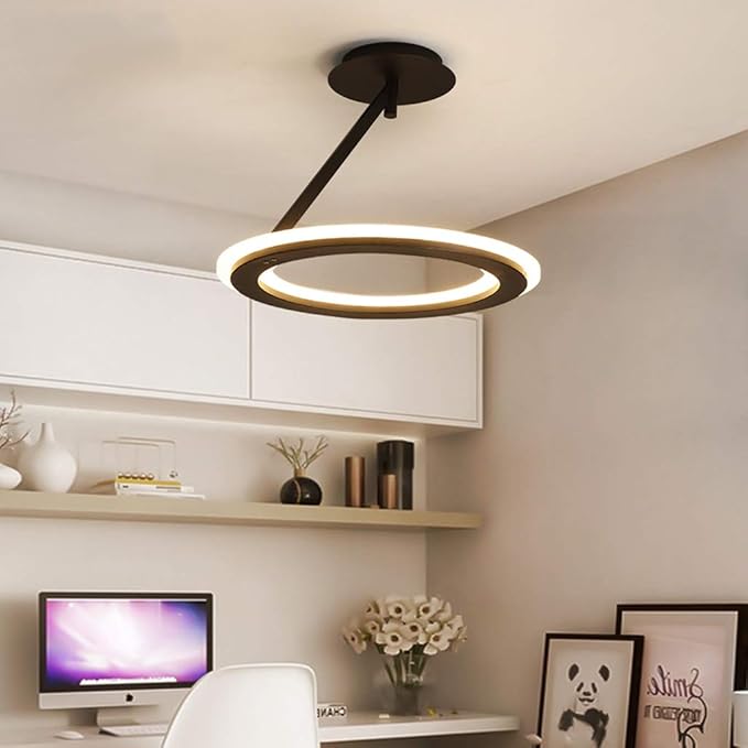 WXTRE Industriële inbouwplafondlamp Huishoudelijke LED plafondverlichting Slaapkamer Plafondlamp Simple Personality Ronde Children's Room Lights Boerderij Keuken Eetkamer Slaapkamer Studeerkamer photo 3