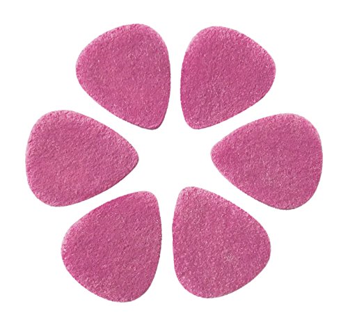 Bolopick Felt Picks For Ukulele 6 Pack (Pretty Pink) #TOP2