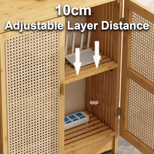 Cache-radiateur haut de gamme et console pour routeur étagère lisse