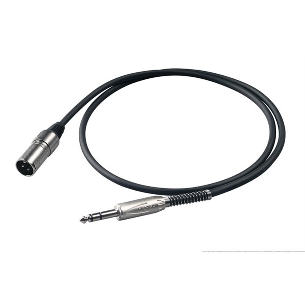 Cavo Audio Professionale PROEL BULK230LU5 - Jack Stereo 6.3mm A XLR Maschio 3P, 5 Metri, Nero - Foto 9