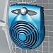 Proselect Deluxe Thermostatic Pet Crate Fan, Ice Blue