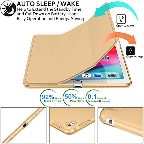 Image of DuraSafe Cases for iPad Pro 9.7 inch 2016 Case A1673 MLMP2HN /A MM172HN /A MLMN2HN /A MLMQ2HN /A A1674 A1675 MLMW2HN /A MLMX2HN /A MM192HN /A MLMV2HN /A MLN02HN /A MLMY2HN /A MLN12HN /A MM1A2HN /A - Gold