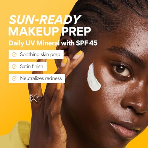 innisfree Daily Mineral UV Defense SPF 45 Face Sunscreen with Green Tint, Hyaluronic Acid, Korean Skincare, Color Correcting Formula - Image 8