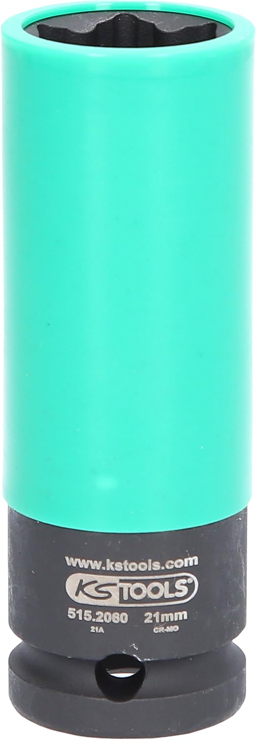KS TOOLS SlimPOWER Impact-Stecknuss-Satz, 3-tlg, 1/2
