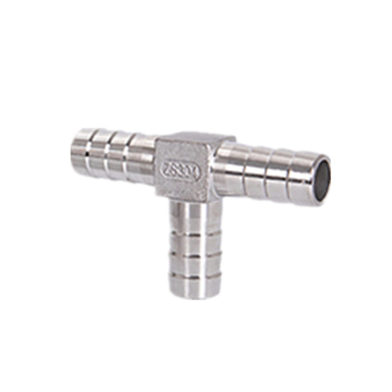 złączka, 4mm 8mm 10mm 12mm 14mm 15mm 16mm 19mm 20mm Trójnik do węża, typ Y 3, trójnik rur ze stali nierdzewnej 304(T,19MM)