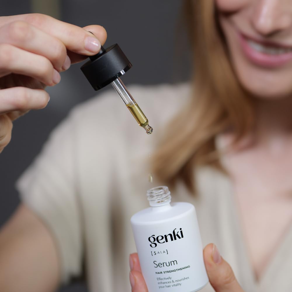 Strengthening Serum 50 ml mit 5-ALA und Koffein Steigert nachweislich die Haardichte Fördert Haarwachstum Triple-Effect Hair-Aktivator Spürbar dichteres Haar in wenigen Wochen Haarserum