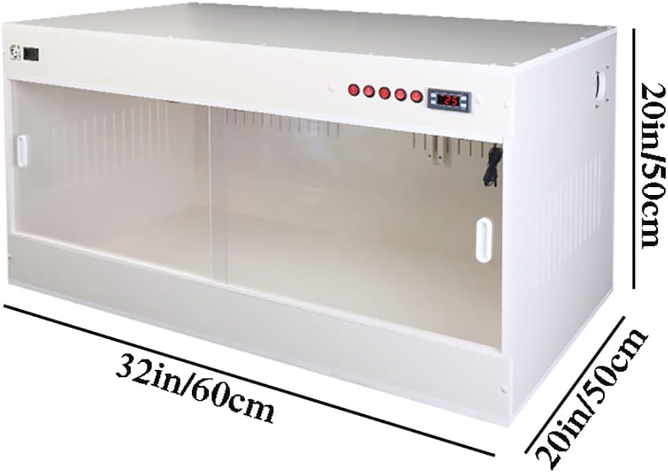 Pet Incubator Box, Cat Incubator for Puppies, Large PET Brooder Nursery Dog, Puppy Incubator, 60X50X50cm, Provide A Clean, Warm and Comfortable Living Environment for Pet