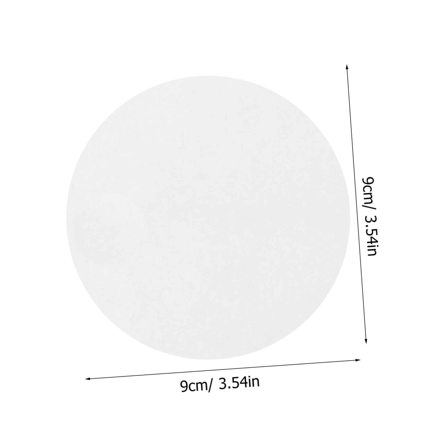 PRETYZOOM 90mm Double Convex Lens Physics Lab Experiment Tool Mini Size Lightweight for Optics Education