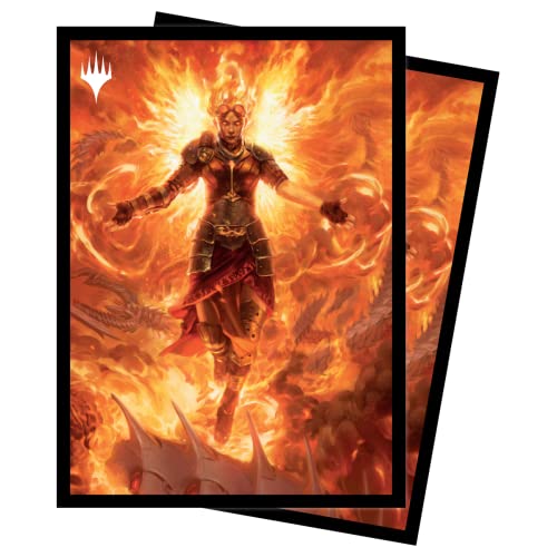 Ultra PRO, March of The Machine 100ct Deck Protector Sleeves ft. Chandra, Hope’s Beacon for Magic: The Gathering - Image 2