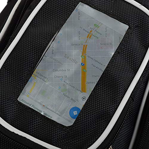 Image of Motorcycle Tank Bag, Universal Waterproof with Strong Magnetic Gas (Tank Bag with Phone Window) | Nylon
