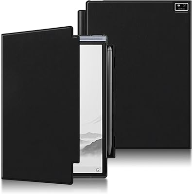 Case for iFLYTEK AINOTE Air 2 8.2" Ultra-Thin Lightweight Protective Cover with Built-in Pen Auto-Wake/Sleep for AINOTE Air 2 Note Taking Tablet（Black）