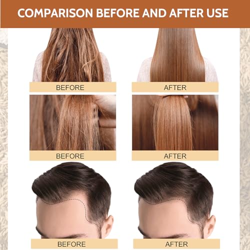 Rice Shampoo Bar, Rice Water Shampoo Bar with Shea Butter,Coconut Oil, Anti-Hair Loss Rice Shampoo Bar, Shampoo Soap for Hair Growth,Nourishing,Volumizing & Strengthening - Image 7