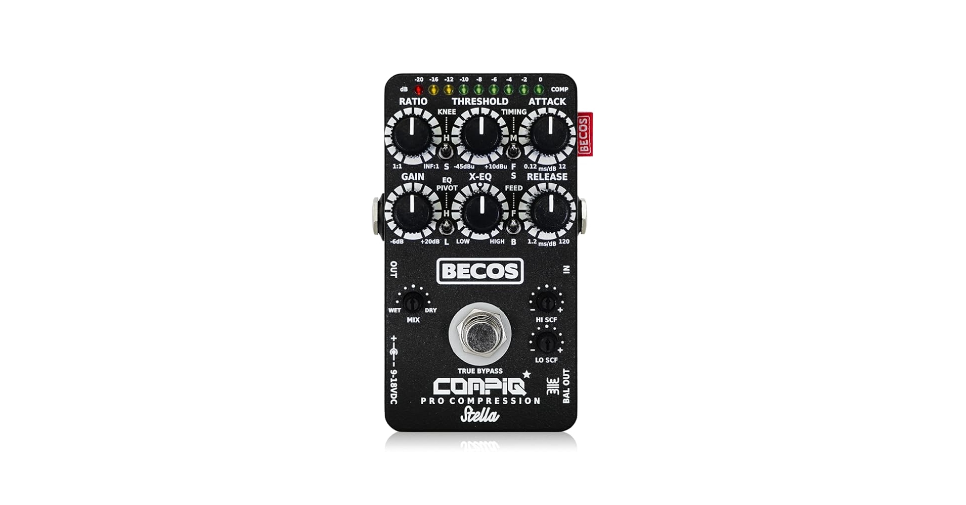 Becos Fx CompIQ Pro Compressor コンプレッサー BECOS - CompIQ STELLA Pro Compressor MkII | コンプレッサー