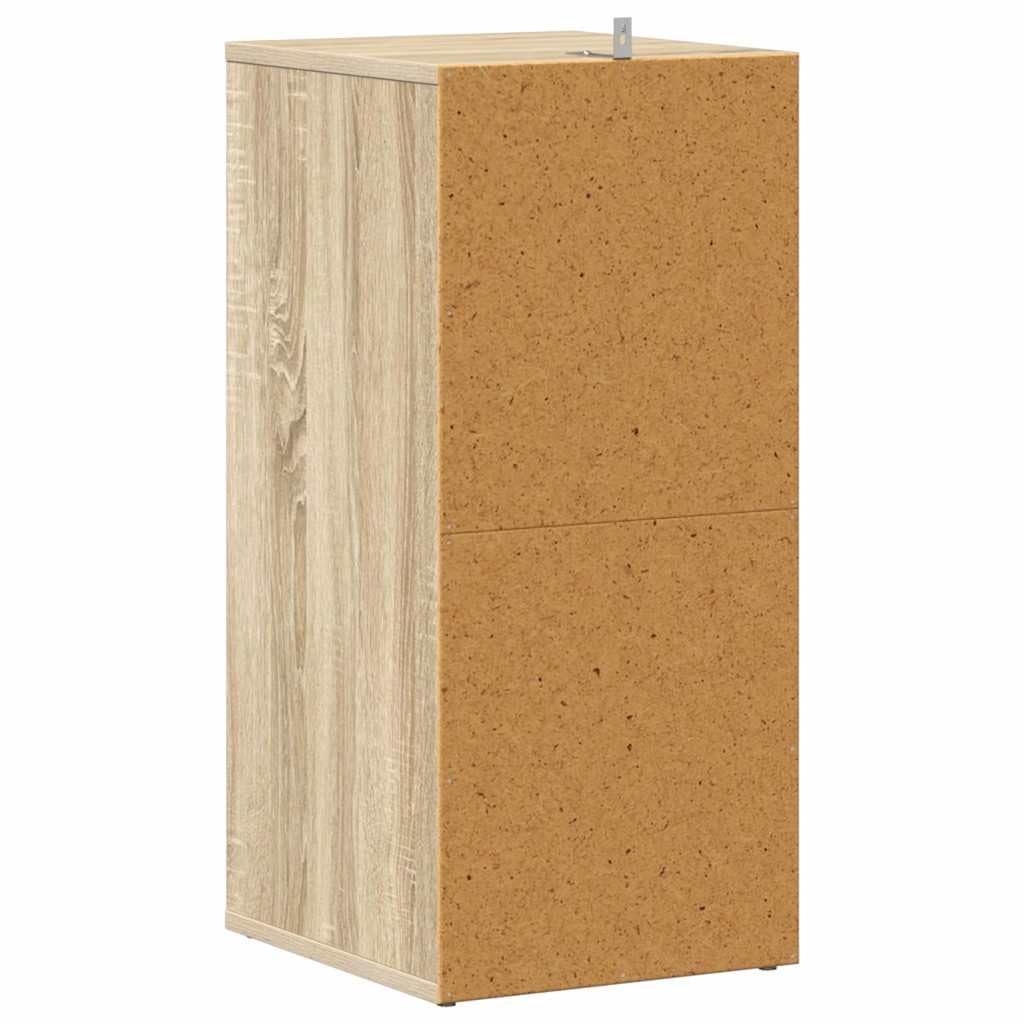 Schuhschrank Dub Sonoma, 31,5 x 35 x 70 cm, Verbundholz 5
