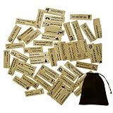 【🎲 Natürliches Kiefernholz & liebevolle Verarbeitung】 – Hergestellt aus hochwertigem Holz, bietet jedes Bausteinchen angenehme Haptik und langanhaltende Qualität.