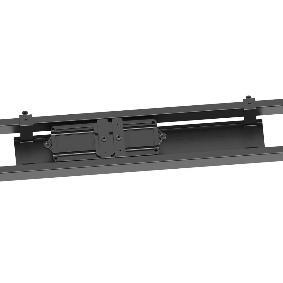 LogiLink EO0017 - Elektr. höhenverstellbares Schreibtischgestell, 120° Eckdesign mit programmierbarem LED-Speichermodul (3 Positionen) Schwarz