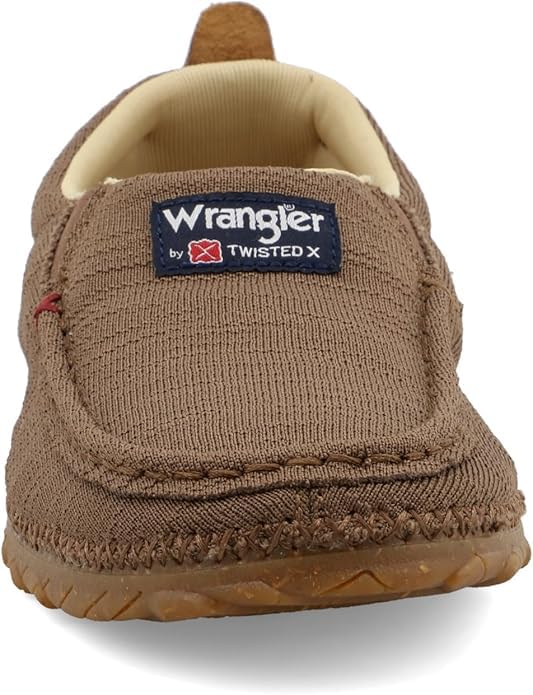 Image of Twisted X Women's Zero-X, Moc Toe with Zero-X, Khaki, 5.5 M