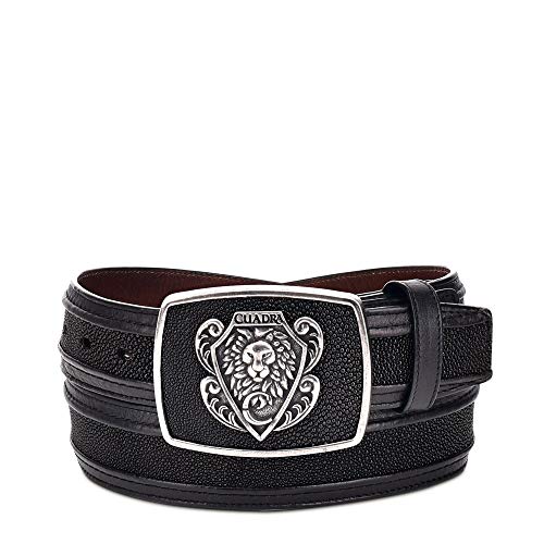 Cuadra Men's Cowboy Belt Genuine Stingray Leather