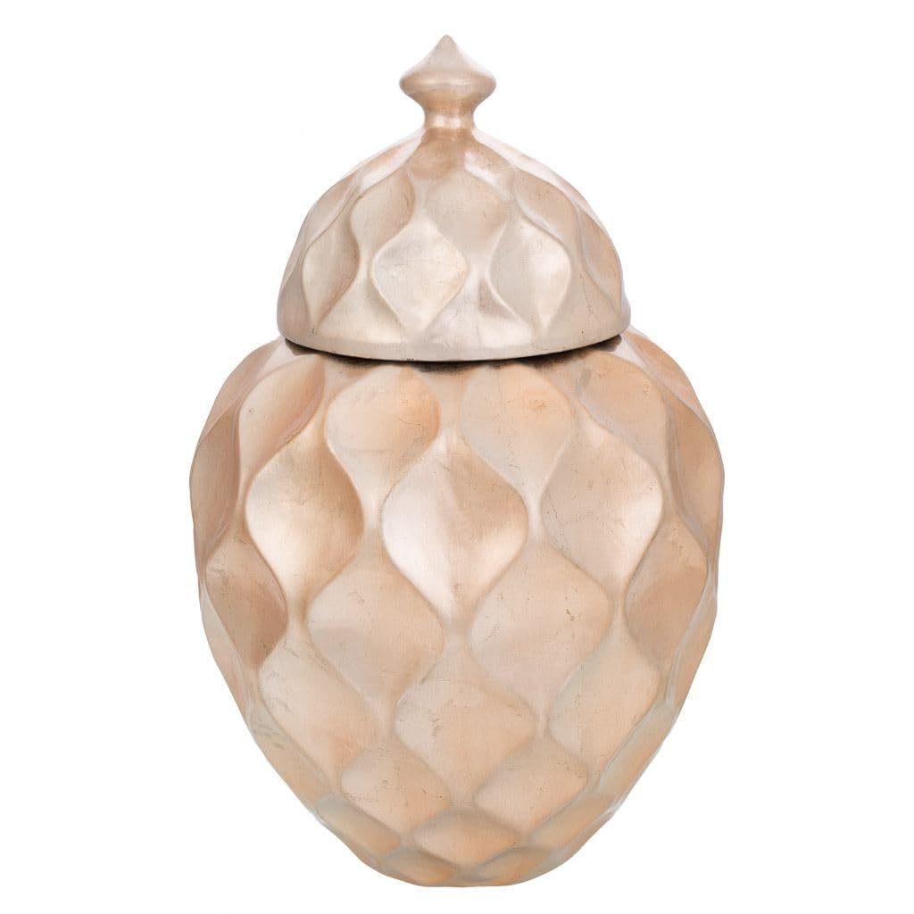 Vase en céramique stable pour fleurs séchées et décoration de table