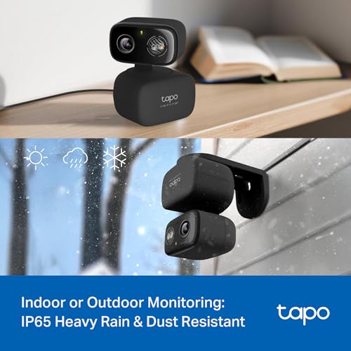 Tapo 2K 3MP Pan/Tilt Security Camera - 2-Pack, Night Vision - Image 2