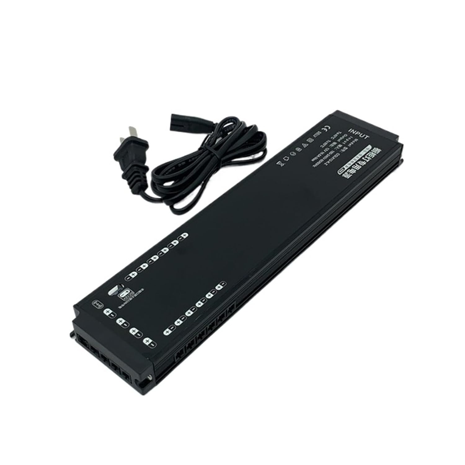 LED Ultra-Thin Wardrobe Dedicated Power Supply 12V 24V Interface Induction Switch line Light with Cabinet Transformer(DC24V 60W)