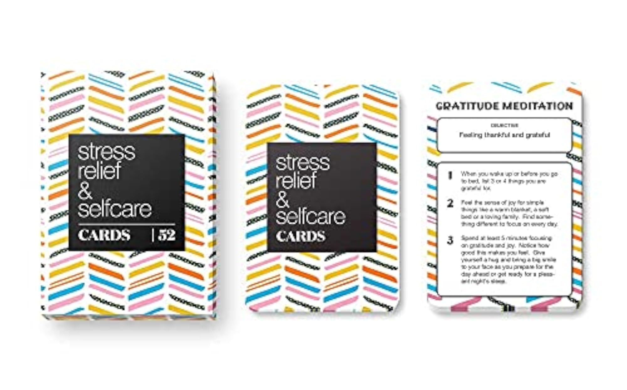 Allura & Arcia 52 Stress Less & Self Care Cards