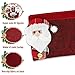 Mosoan Christmas Decorations Indoor 6 Pack Christmas Refrigerator Fridge Door Handle Covers, Santa Snowman Christmas Kitchen Decor Appliance Handle Cover Xmas Holiday Decor