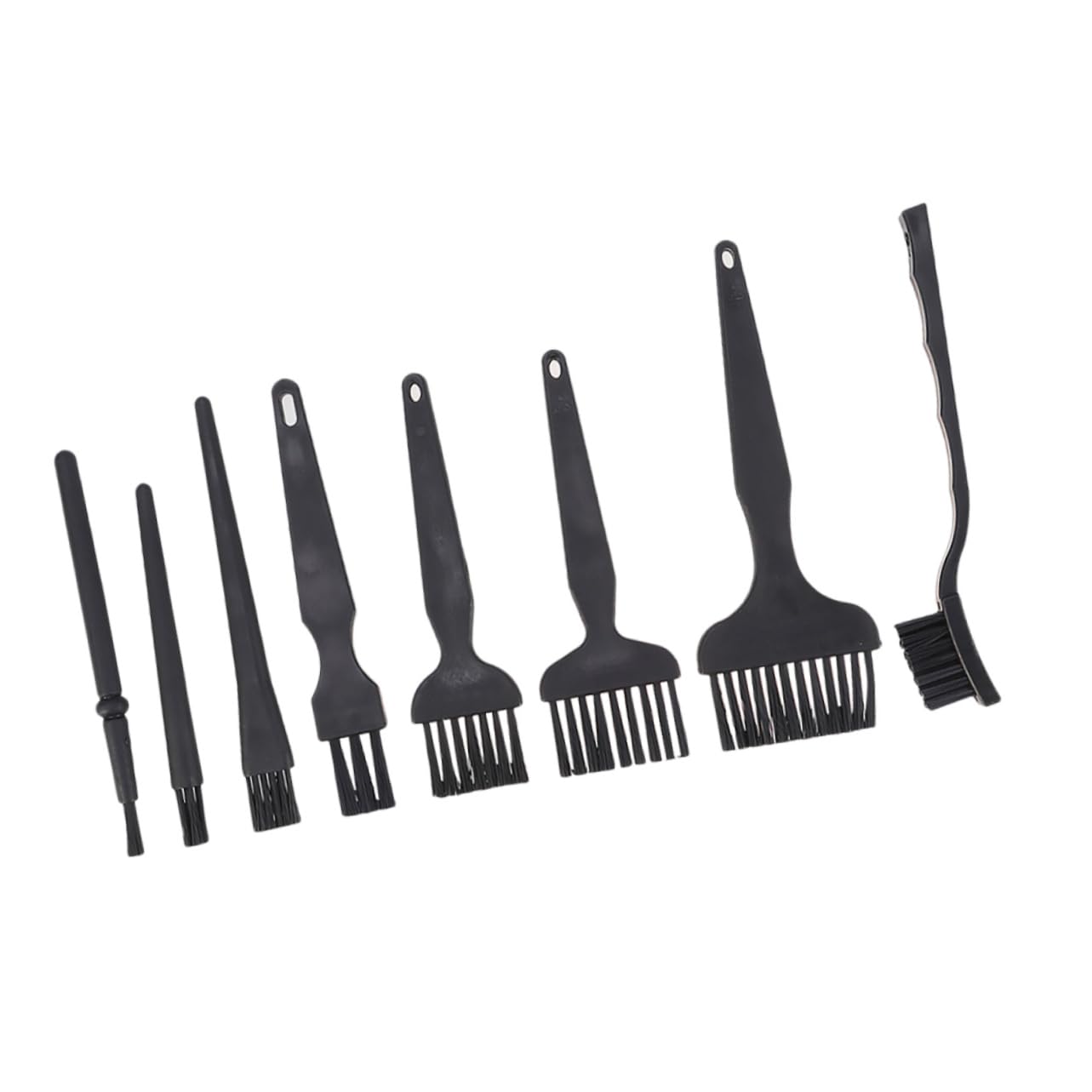 Beavorty Keyboard Cleaning Brush Set Computer Gap Cleaner 8pcs Anti-Static Brush Easy Wash Store Essential Home Tool