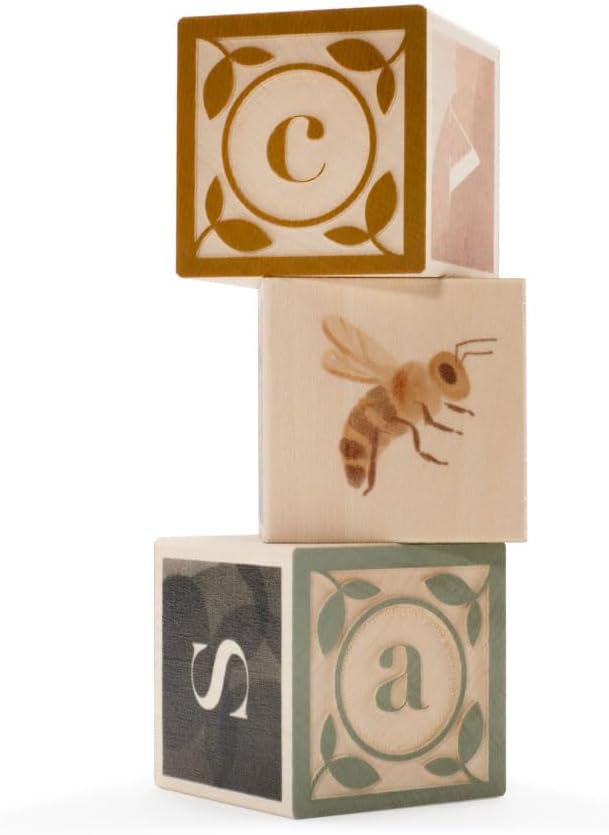 Uncle Goose Watercolor ABC Blocks - Made in The USA