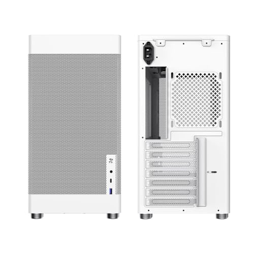 CoolBox MP1 - Caja PC Blanca ATX, Rejillas Full Mesh, Airflow Optimizado, USB-C Frontal, Tarjetas Gráficas hasta 355 mm, Soporta hasta 6 Ventiladores, Compatible con Refrigeración Líquida. - imagen 5