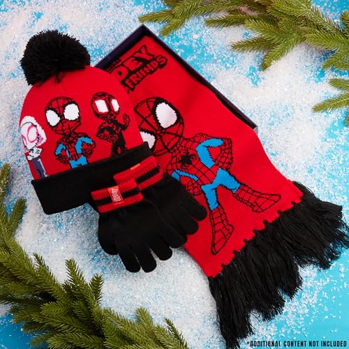 Accessoires garçon confortables Marvel : pack d'hiver chaud pour l'école et les longs voyages - 2