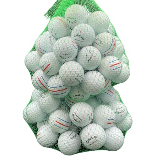 Golf Ball Planet Chrome Soft Triple Track Mix Used Golf