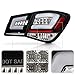 ACANII - For 2012-2016 Chevy Cruze Black Housing LED Tail Lights Brake Lamps Pair Replacement Driver & Passenger Side