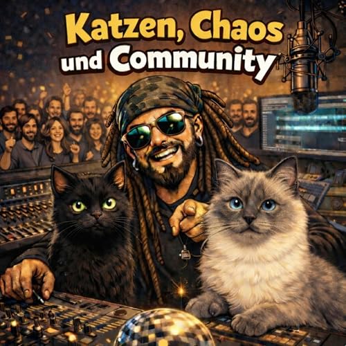 Der Katzenmann im Mond