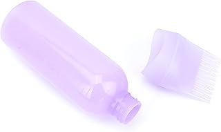 زجاجة مشط الجذور لزيت الشعر مع فرشاة احترافية ومقياس متدرج مثالية للتطبيق الدقيق لصبغة وتصفيف وتلوينه بشكل فعال. بلاستيك