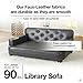 Enchanted Home Pet Library Sofa, 40.5 by 30 by 18-Inch, Brown