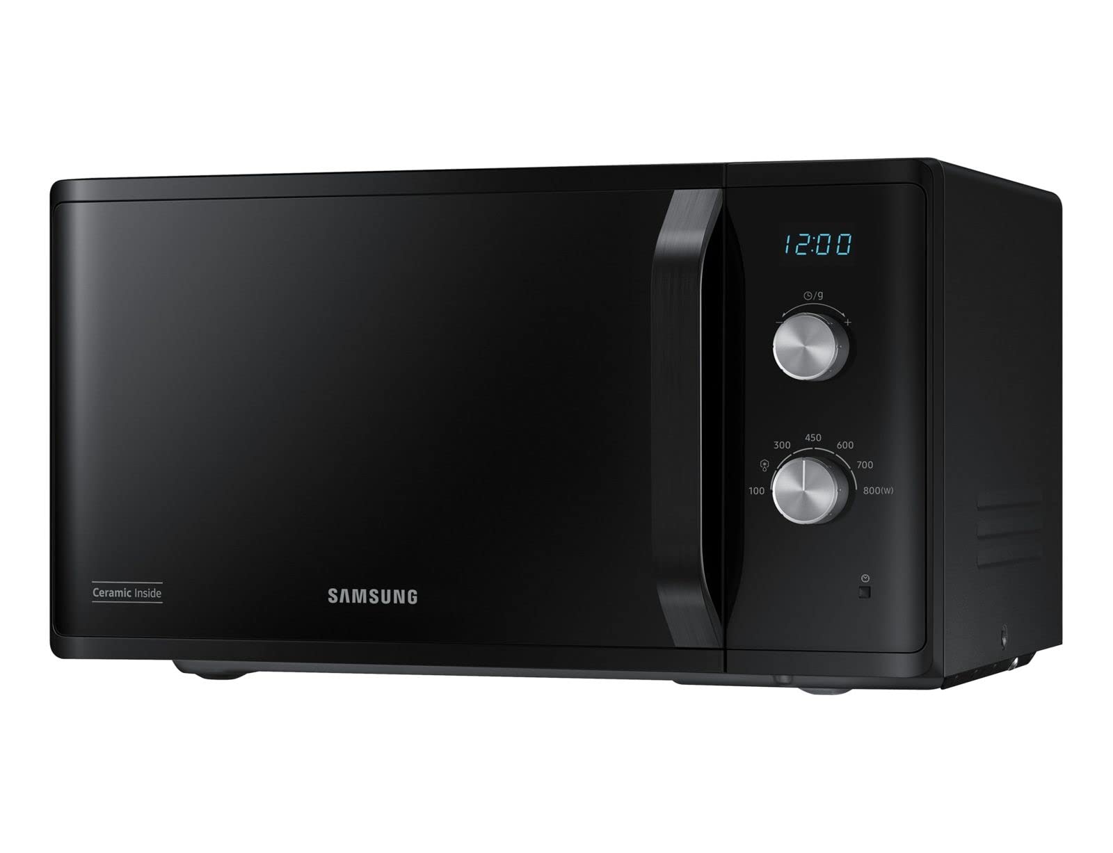 Samsung MS23K3614AK Comptoir - Micro-ondes (Comptoir, Micro-ondes uniquement, 23 L, 800 W, Rotatif, Noir)