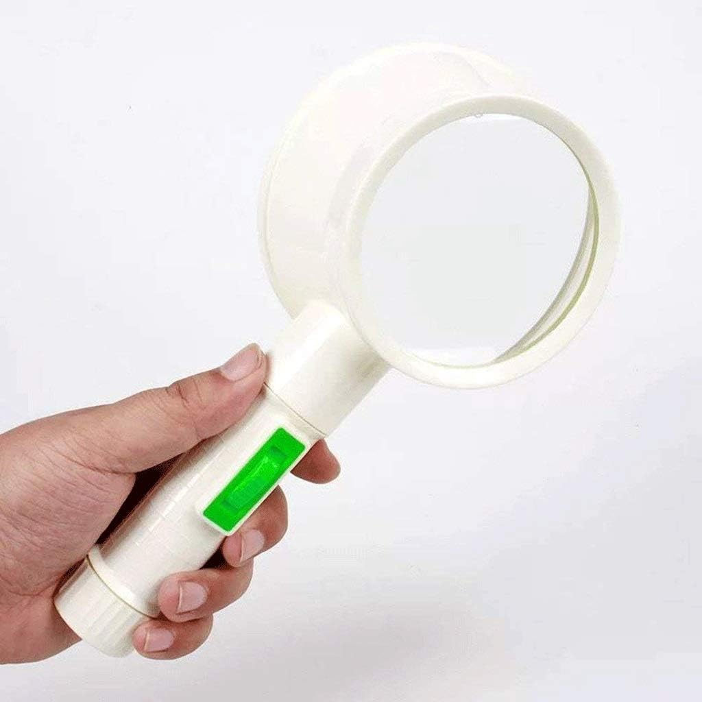 Magnifying - Glass with Light, 3X Handheld Large Illuminated Lighted Magnifier for Macular Degeneration, Seniors Reading, Inspection image 3