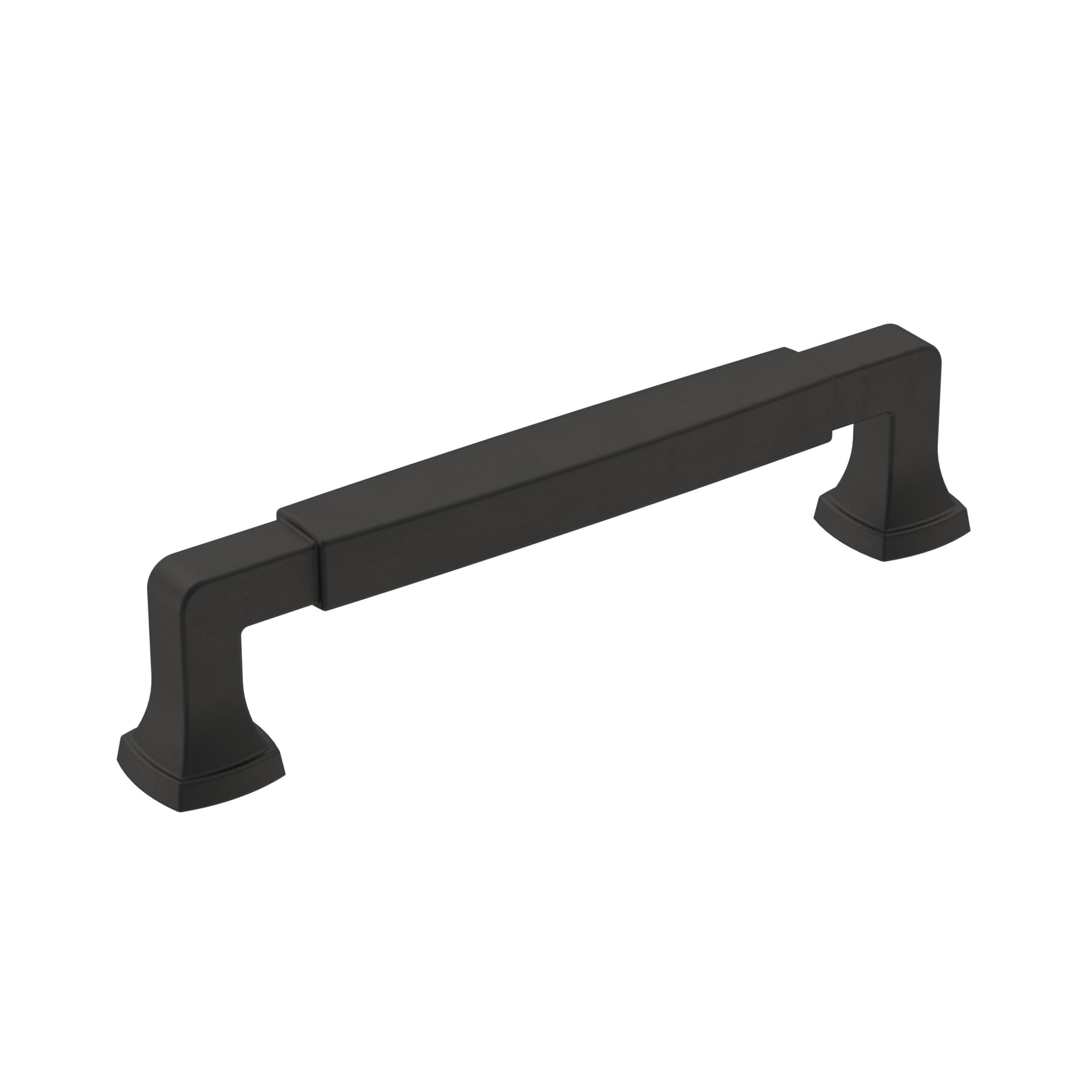 Amerock, Matte Black, 5-1/16 inch (128mm) Center-to-Center