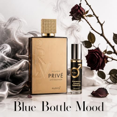 Image of AFLUXE Men's EDP Pheromone&Parfum, Oriental Gourmand Fragrance-RFS Black | Long Lasting Perfume for Men, Eau de Parfum Spray, 3.04 Fl Oz-2
