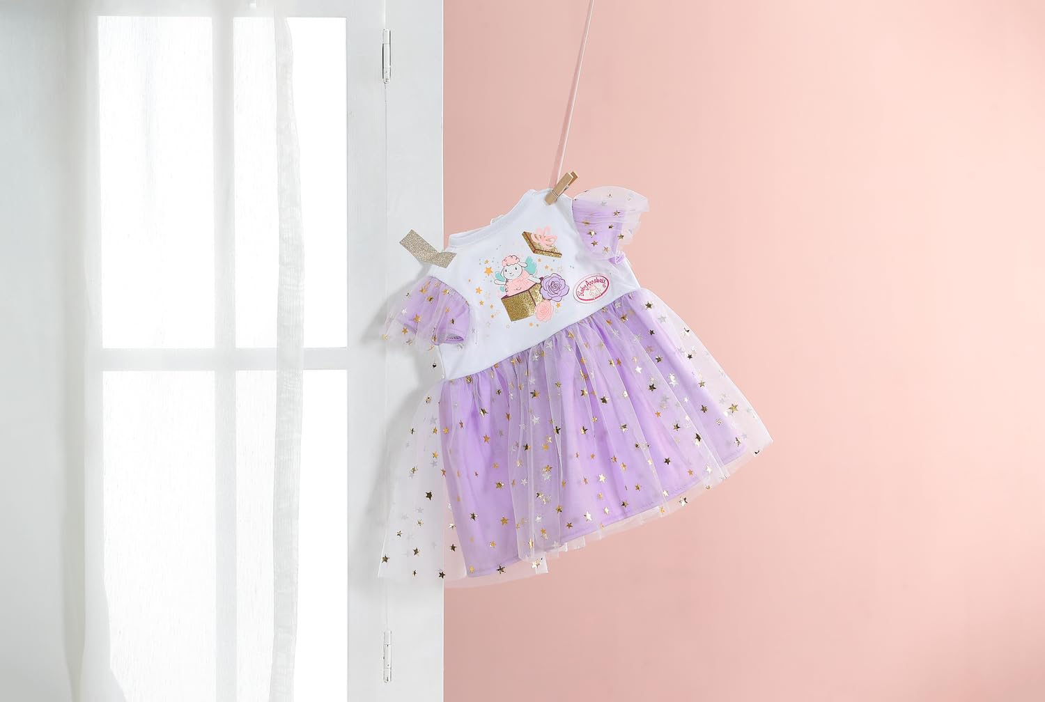 Baby Annabell Combinaison de ski au look métallisé rose, pour poupées de 43 cm, 709597 Zapf Creation Baby Annabell Combinaison de ski au look métallisé rose, pour poupées de 43 cm, 709597 Zapf Creation