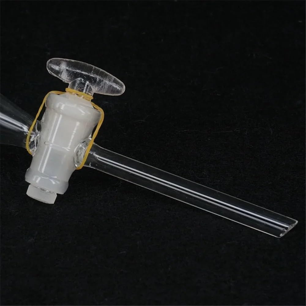 Attrezzature e forniture di laboratorio Imbuto separatore in vetro borosilicato da 60 ml a 500 con rubinetto in vetro/PTFE