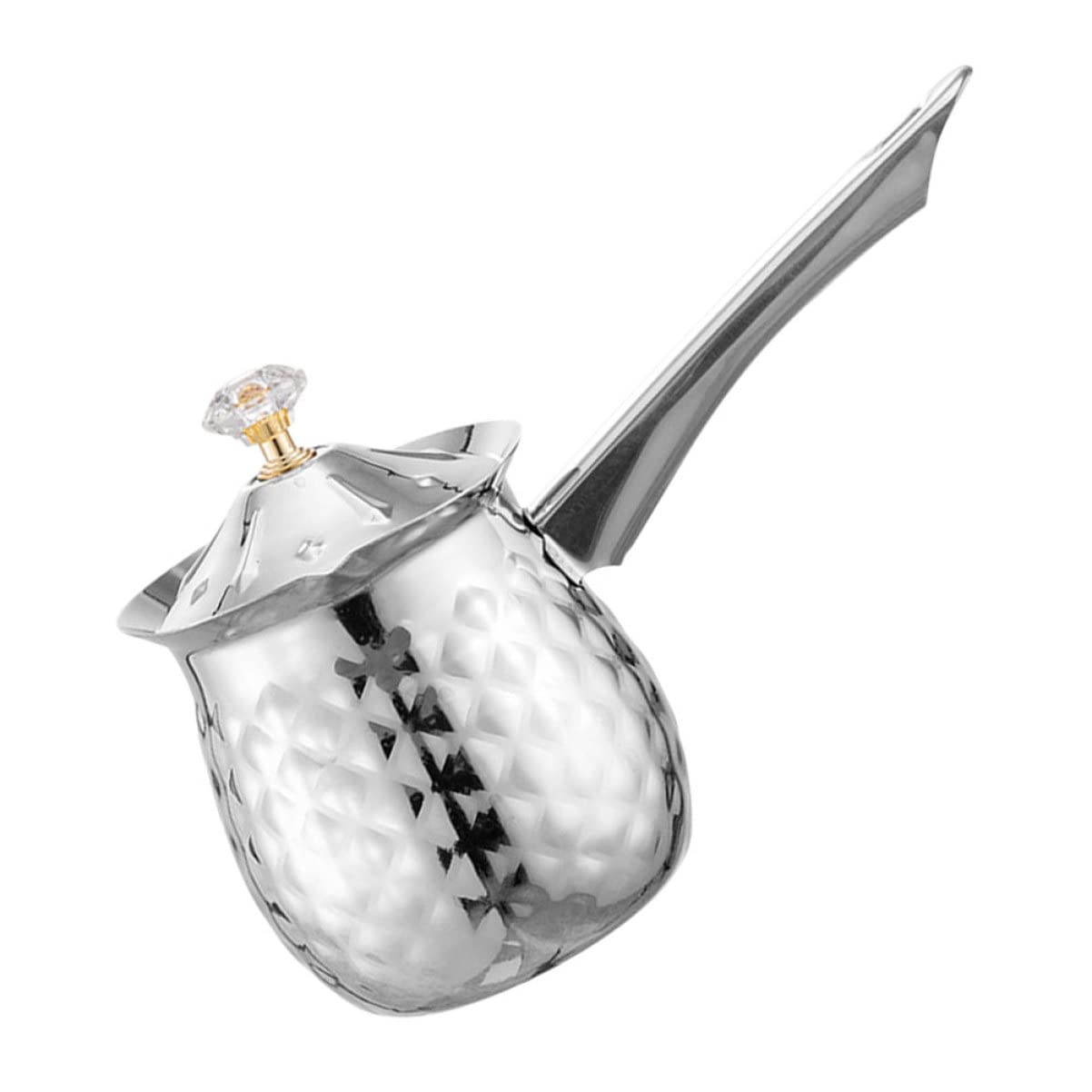 BESTonZON Expresso Coffee Turkish Coffee Pot Pitcher: Stainless Steel Coffee Warmer Maker Cappuccino Pitcher Cup For Latte Art Espresso Espresso Accessories