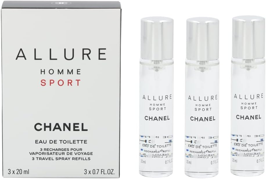 Chanel Allure Homme Sport Travel Set EDT Spray 60 ml