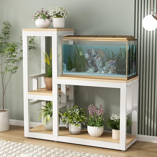 Estante para acuario resistente y mueble de almacenamiento para peceras